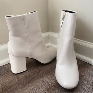 BRAND NEW White Booties